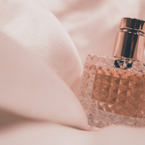 glass perfume bottle