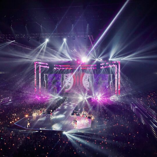 people near stage